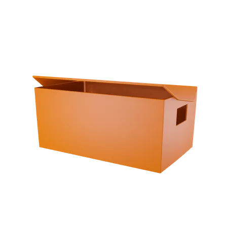 Überlappende Box  3D Illustration