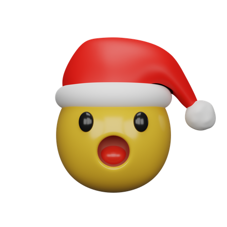 Überraschtes Emoji  3D Icon