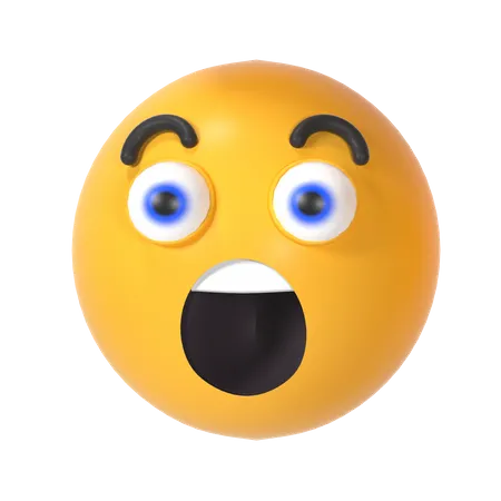 Überraschung  3D Emoji