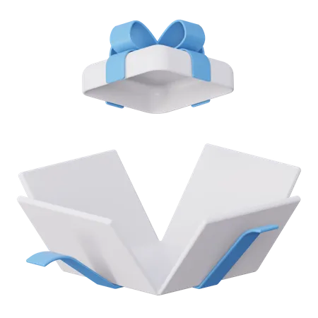 Überraschungs-Geschenkbox  3D Icon