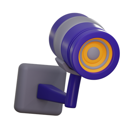 Überwachungskamera  3D Icon