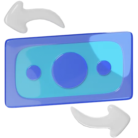 Überweisen  3D Icon