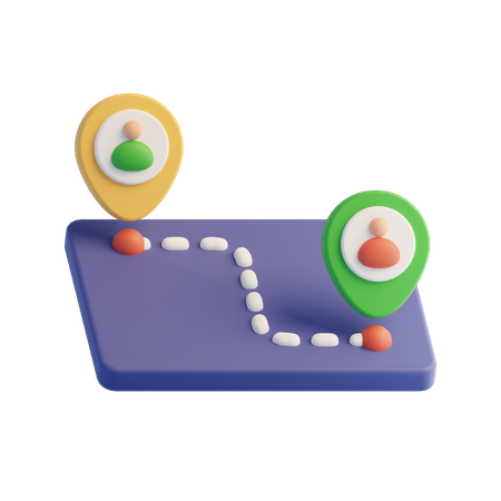 Ubicación  3D Icon