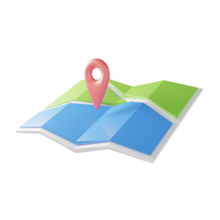 Ubicación  3D Icon