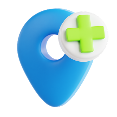 Ubicación de la clínica  3D Icon