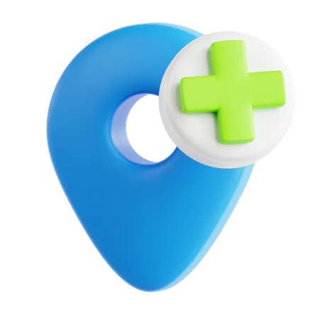 Ubicación de la clínica  3D Icon