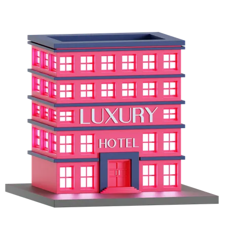 Ubicación del hotel  3D Icon