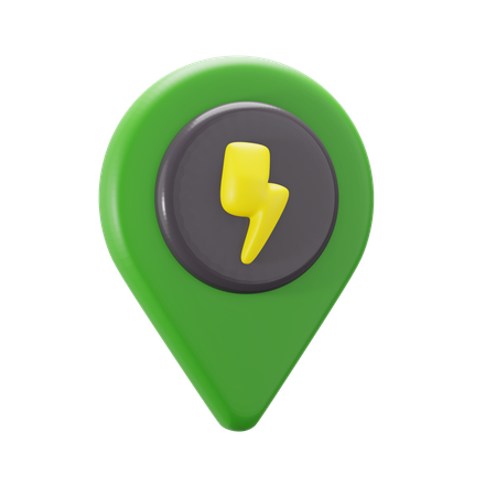 Ubicación del punto de carga  3D Icon