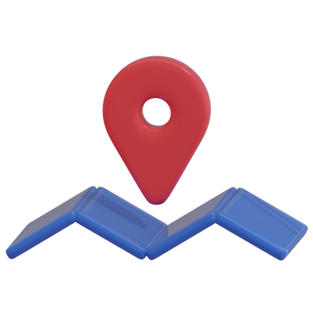 Marcador de ubicación  3D Icon