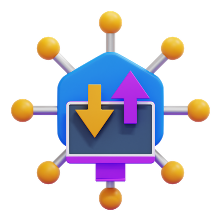 Ubiquitous Computing  3D Icon