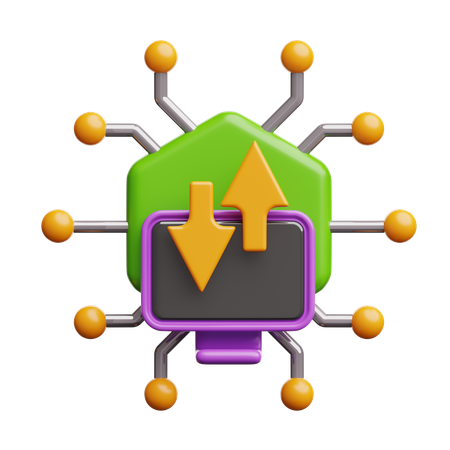 Ubiquitous Computing  3D Icon