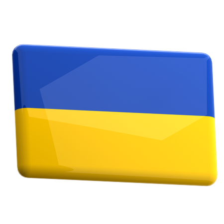 Ucrânia  3D Icon