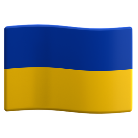 Ucrânia  3D Icon