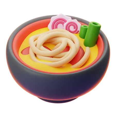 UDON  3D Icon