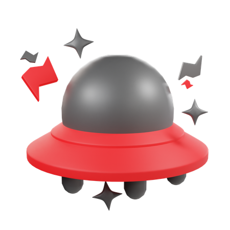 UFO  3D Icon