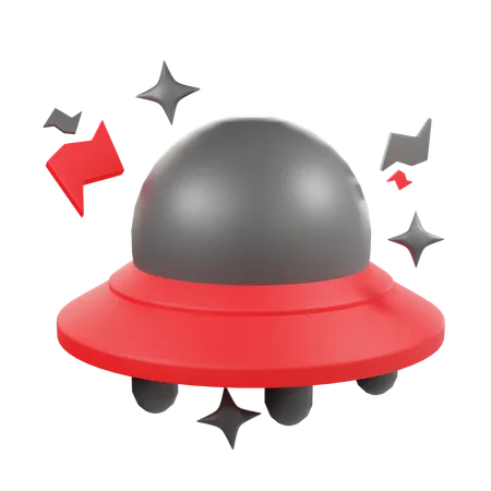 UFO  3D Icon