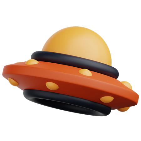 UFO  3D Icon