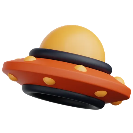 UFO  3D Icon