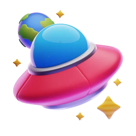 Ufo  3D Icon