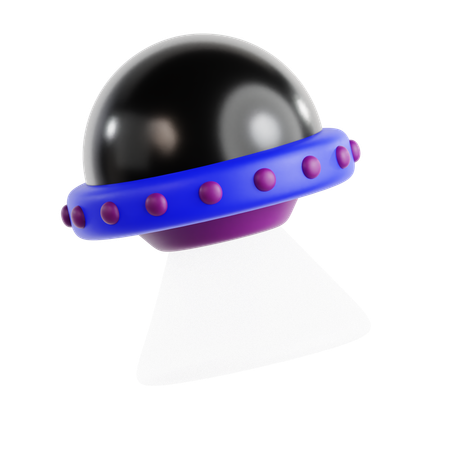 UFO  3D Icon