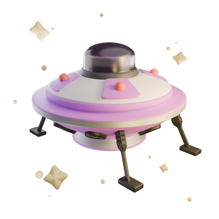 UFO  3D Icon