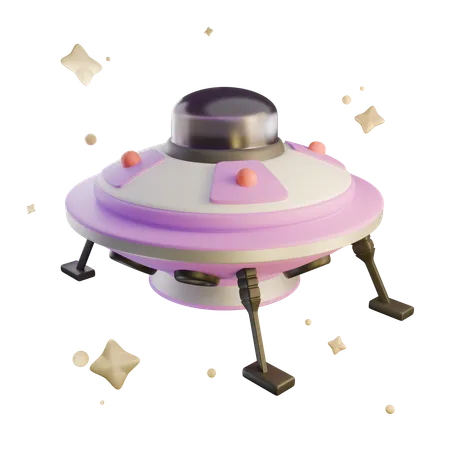 UFO  3D Icon