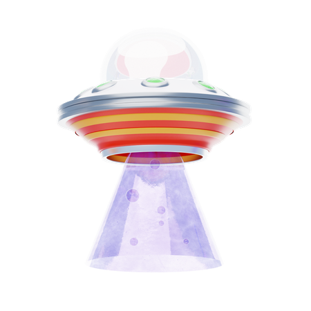UFO  3D Icon