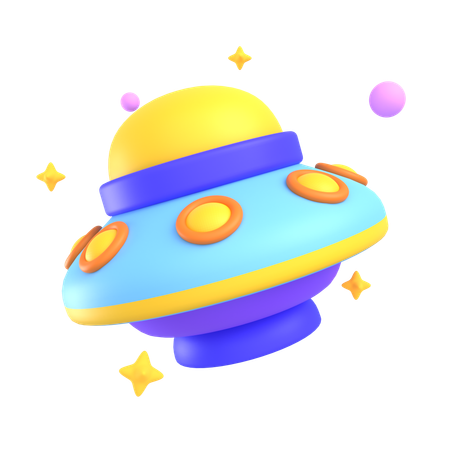 Ufo  3D Icon