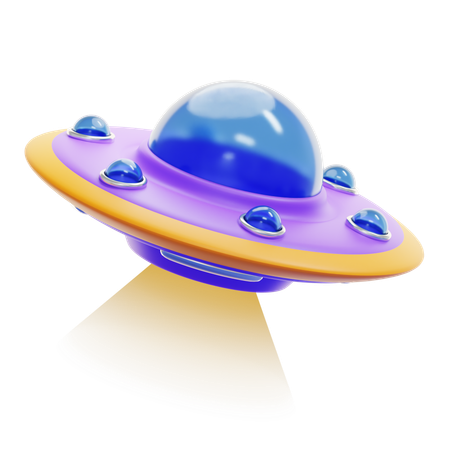 UFO  3D Icon