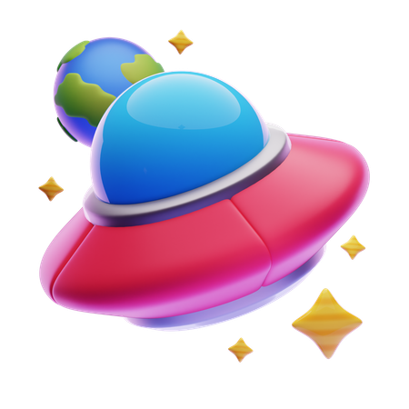 Ufo  3D Icon