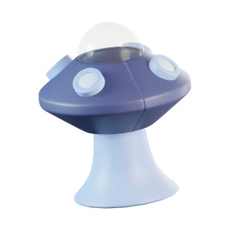 UFO  3D Icon