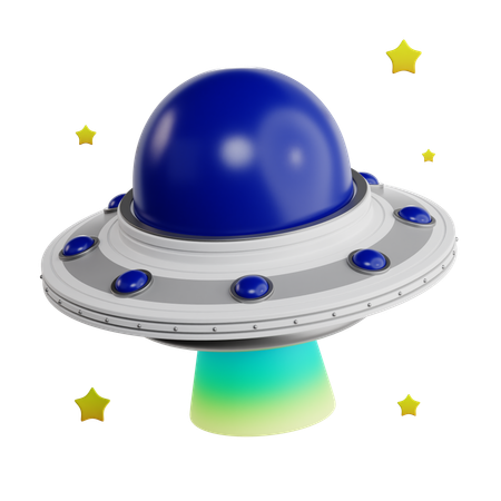 UFO  3D Icon