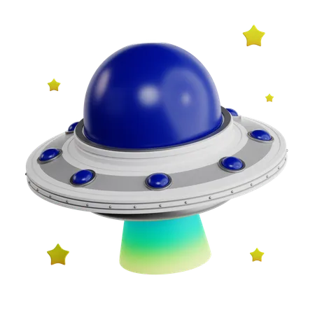 UFO  3D Icon