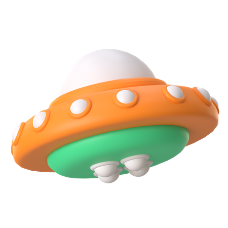 UFO  3D Icon