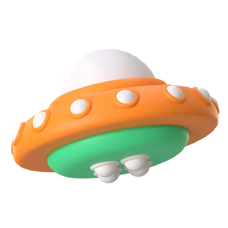 UFO  3D Icon