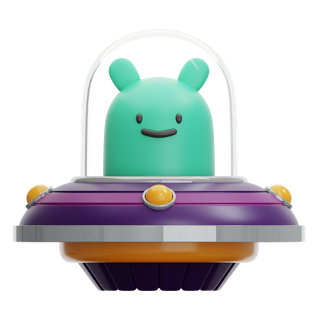 Ufo  3D Icon