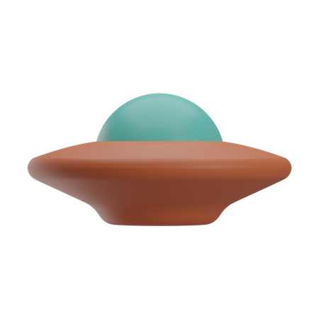 Ufo  3D Illustration