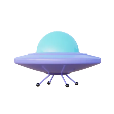 Ufo  3D Illustration