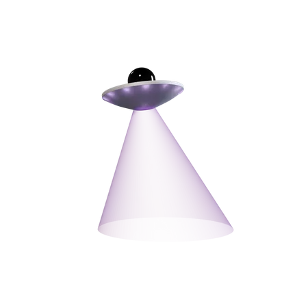 Ufo  3D Illustration