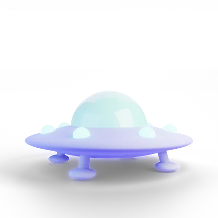 Ufo  3D Illustration