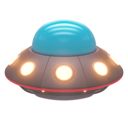 Ufo  3D Illustration