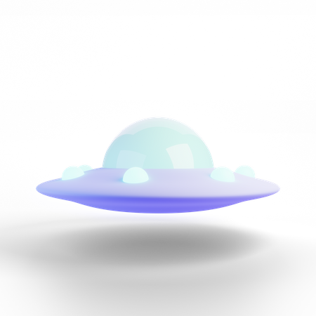 Ufo  3D Illustration