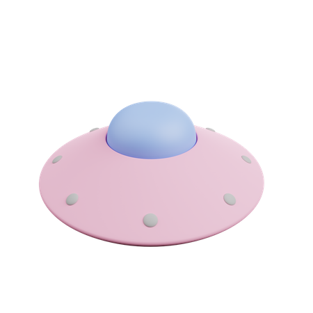 UFO 3D Illustration