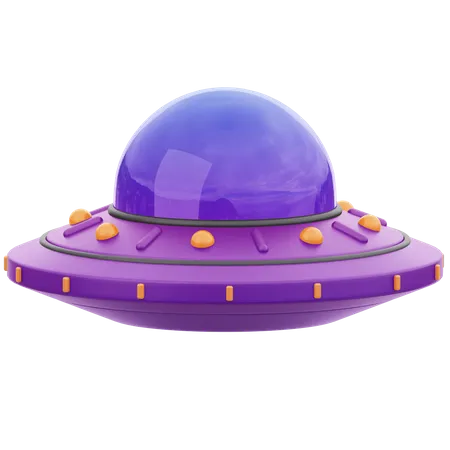 UFO  3D Illustration