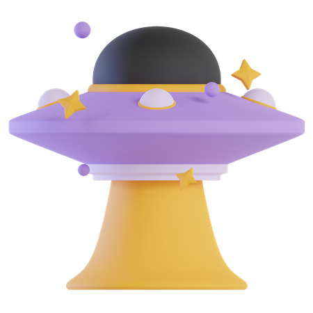 Ufo Abduction  3D Icon