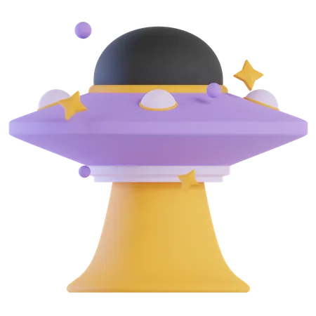 Ufo Abduction  3D Icon