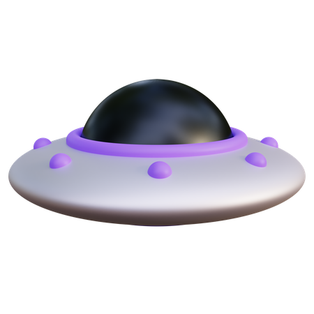Ufo Alien  3D Icon