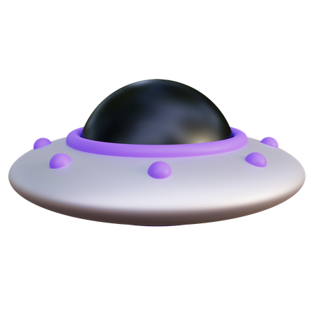 Ufo Alien 3D Icon