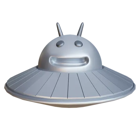 Ufo Monster  3D Icon