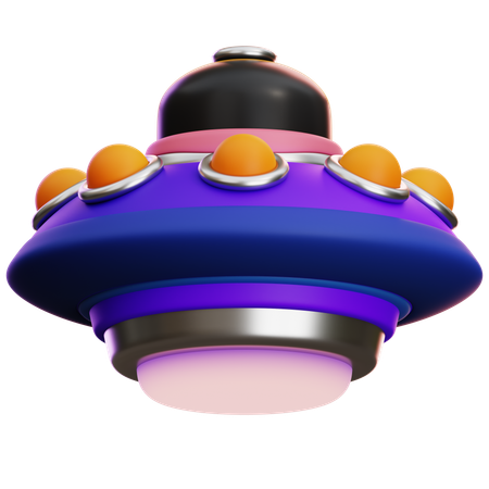 UFO 우주선  3D Icon